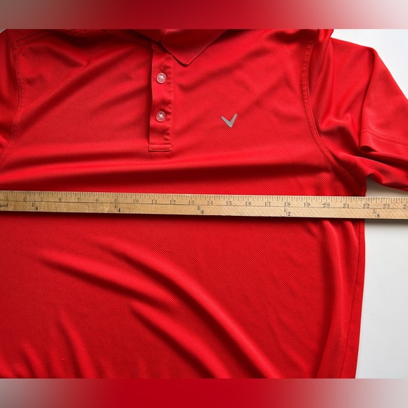 Callaway Athletic Golf Type Polo Red Size Large - Picture 7 of 8